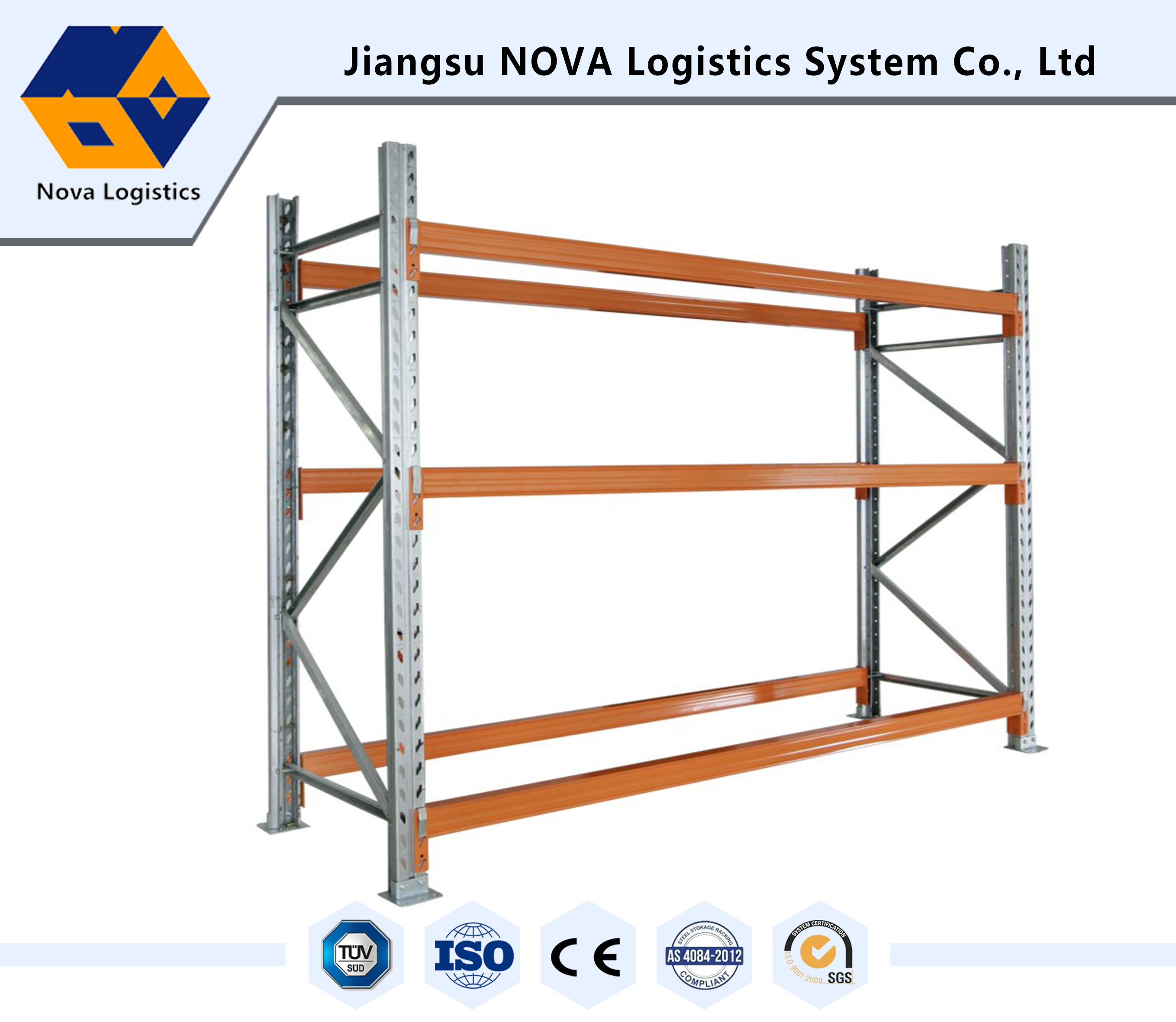 Imbakan ang Malakas na Tungkulin ng Beam Pallet Racking