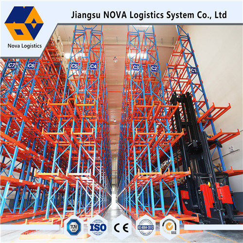 Dobleng Malalim na Sobrang Makitid Aisle Pallet Racking Form China Manufacturer