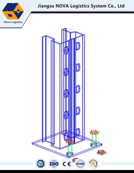 Imbakan ng Imbakan ang Imbakan na Pallet Rack ng Imbakan