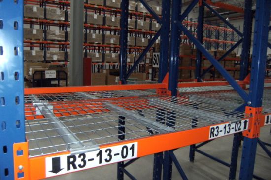 2014 Bagong Tsina Pinipiling Malakas na Tungkulin na Wire Steel Wire Mesh na Pag-decking para sa Pallet Racking