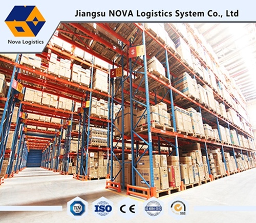 Malakas na Tungkulin Rack Logistics Warehouse Shelves Selective Pallet Racking