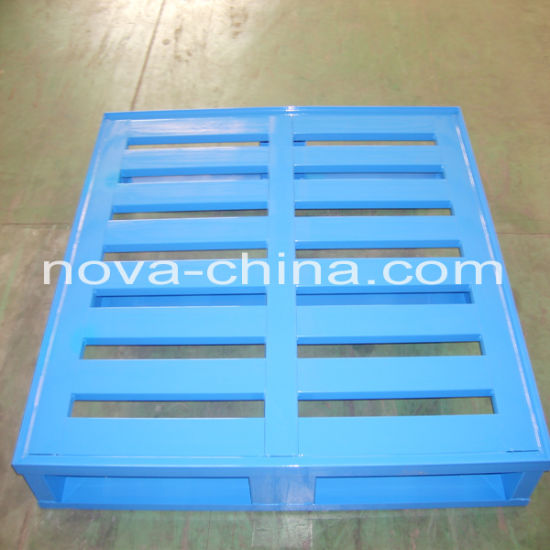 Apat na Direksyon Flat Steel Pallet para sa Support Pallet Racking