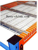 Inverted f support wire mesh decking para sa palyete rack