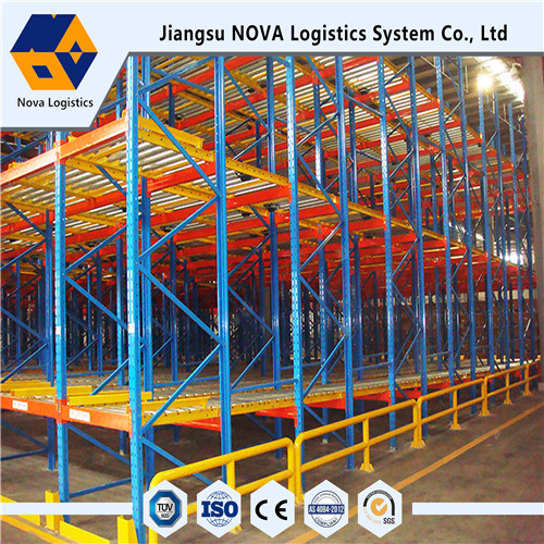 Heavy Duty Gravity Pallet Racking Mula sa Nova System