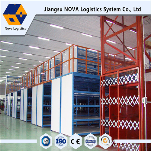 Warehouse Multi-Level Mezzanine Racking