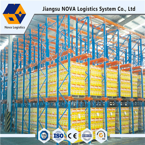 Warehouse Storage Drive Sa pamamagitan ng Racking na may Ce Certificated