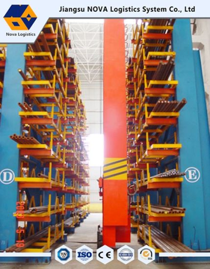 Malakas na Tungkulin Long Arm Cantilever Steel Structure Rack