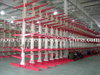 Double arm warehouse storage cantilever racking gamit ang mga armas