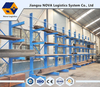 Double arm warehouse storage cantilever racking gamit ang mga armas