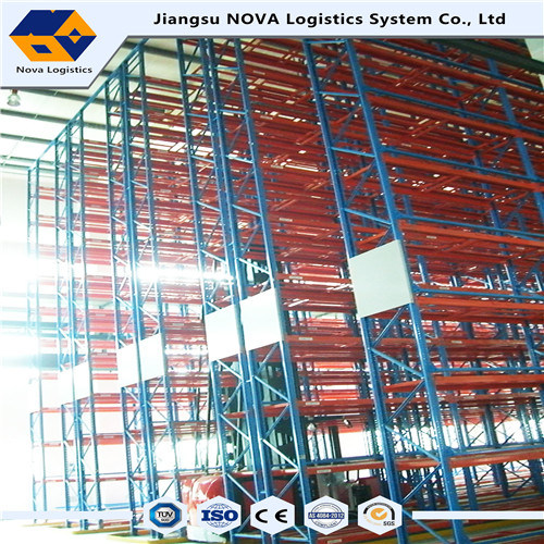 Metal Steel na Napakakitid na Aisle VNA Pallet Racking 