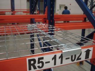 Ang Steel Wire Decking Mesh na may suportadong Malakas na Tungkulin ng Pallet Racking