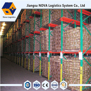 Warehouse Storage Drive Sa pamamagitan ng Pallet Rack Mula sa Tagagawa ng China
