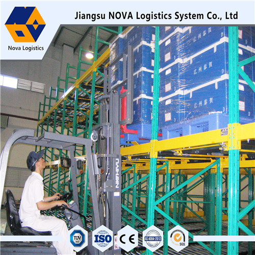 Warehouse Gravity Roller Pallet Racking 