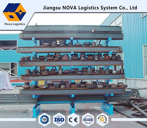 Warehouse Storage Double Side Cantilevered Racks Mula sa Nova System