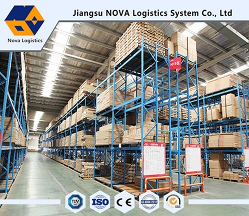 Malakas na Tungkulin Rack Logistics Warehouse Shelves Selective Pallet Racking