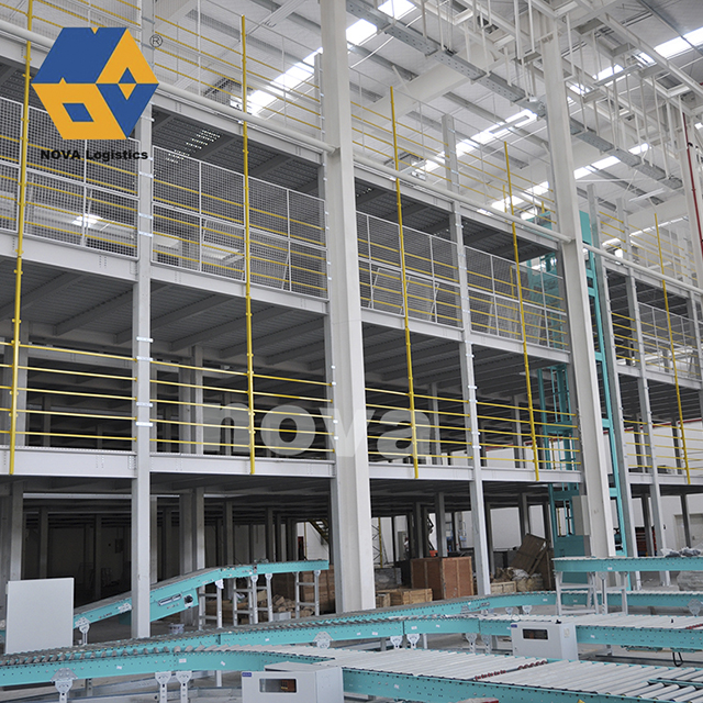 Warehouse Rack Support Flooring Galvanized Mezzanine Attics