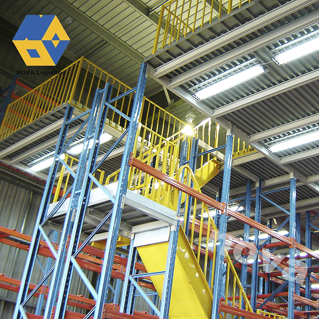 Mezzanine Attics Racks Q235 Steel Metal Platform