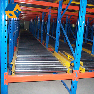 Bodega mabibigat na tungkulin bakal gravity pallet racking 