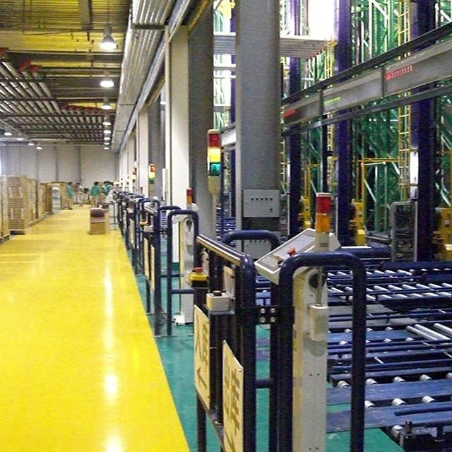 Warehouse Steel Racking Automated Storage at Retrieval System 