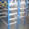 Medium Duty Metal Q235 Steel Teardrop Longspan Rack Commercial Stacking Racks at Shelves