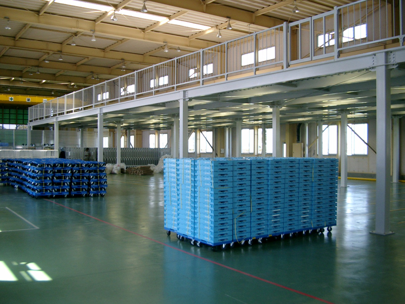 Industrial Customized Steel Structure Racks Sinusuportahan ang Multi-tier Loft Mezzanine Floor Platform Racking