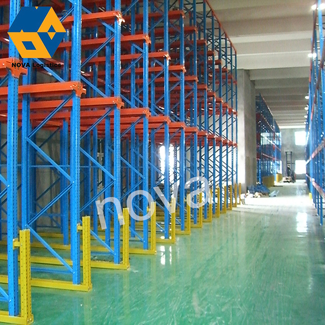 Heavy Duty Drive sa Pallet Rack para sa Warehouse Storage