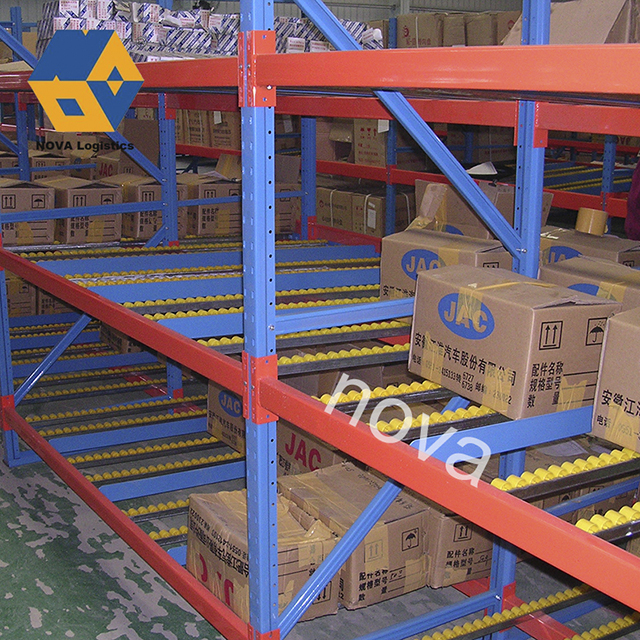 Daloy sa pamamagitan ng Racking Pallet Racking System