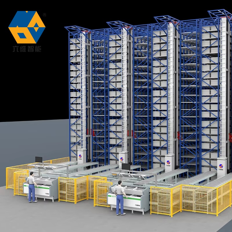 Automated Warehouse Heavy Duty Pallet Racking AS/RS System kasama ang CE 