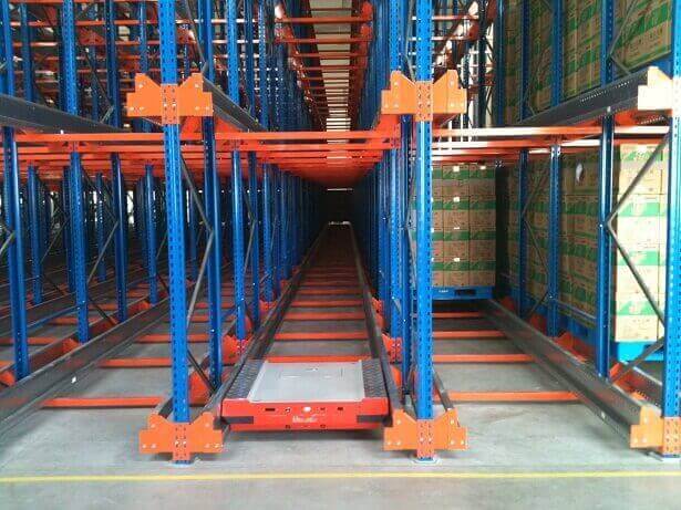 Heavy Duty Warehouse Radio Shuttle Racking System 