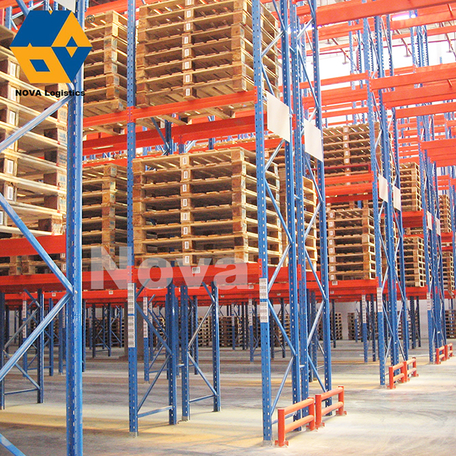 Heavy Duty Durable Storage Steel Adjustable Pallet Racking Installation