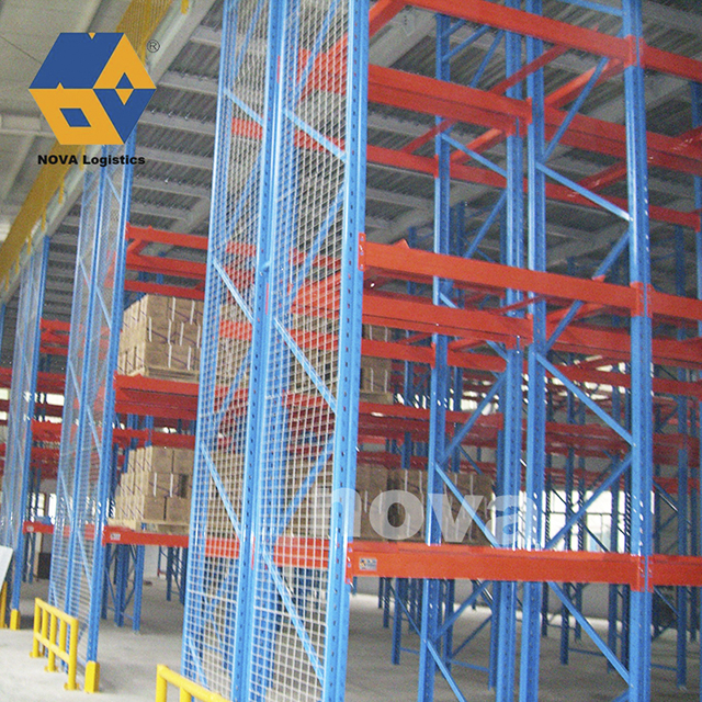 Steel Medium Duty Rack Mezzanine na may Floor Support