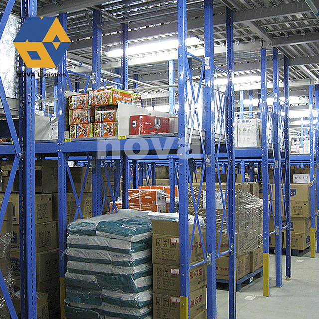 Ang pag -iimbak ng bodega ay sumusuporta sa mezzanine floor pallet rack