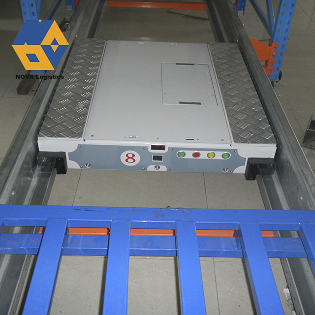 4way High Speed ​​Radio Pallet Shuttle Rack ASRS System para sa Warehouse