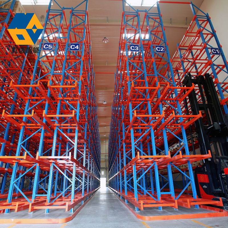 Malakas na tungkulin napaka makitid na pasilyo vna pallet rack na may sertipiko ng CE