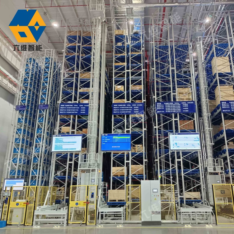 Automated Warehouse Heavy Duty Pallet Racking AS/RS System kasama ang CE 