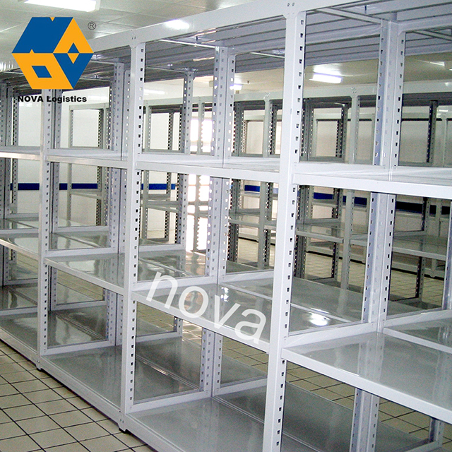 WArehouse Steel Medium Duty Galvanized Shelf Rack Long Span Shelving