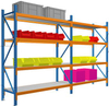  Medium Duty Racking System Durable Stacking Racks Warehouse 