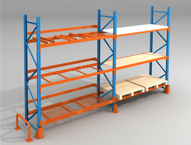  Medium Duty Racking System Durable Stacking Racks Warehouse 