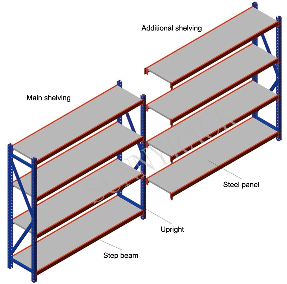 Wareohuse Storage Medium Duty Shelving Racking