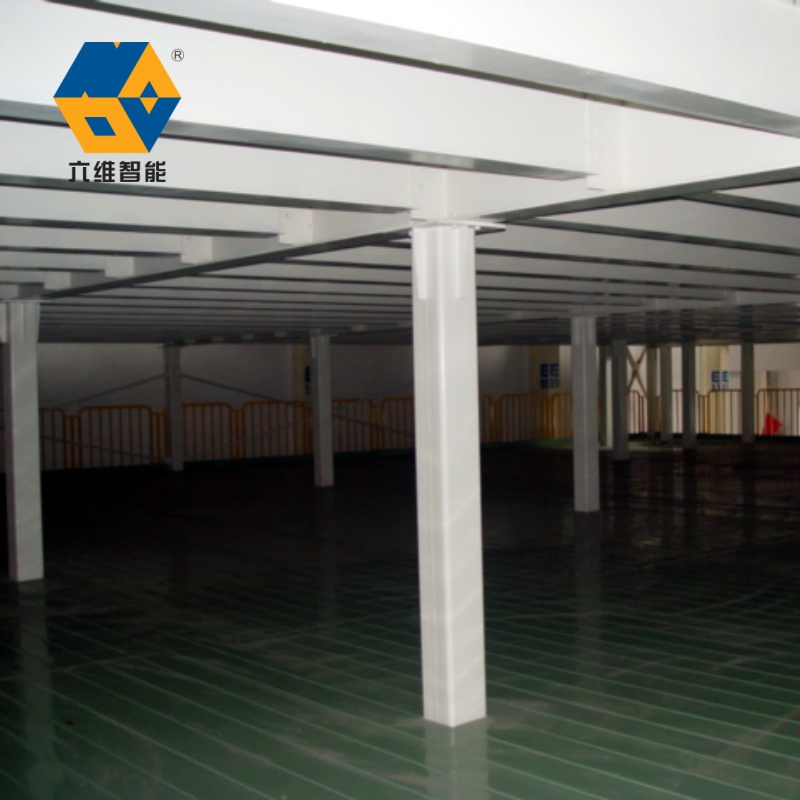 Malakas na tungkulin bodega metal pang -industriya mezzanine platform floor rack