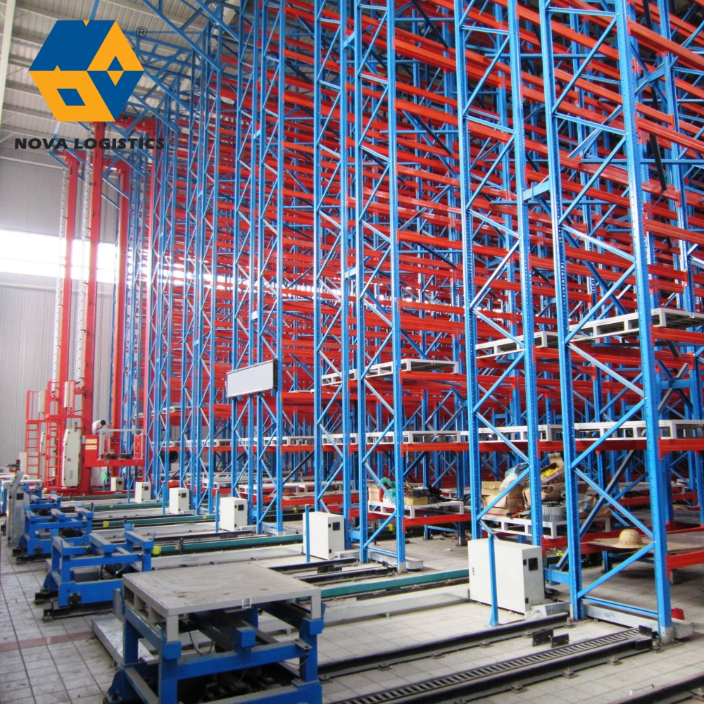 Automated Warehouse Heavy Duty Pallet Racking AS/RS System kasama ang CE 