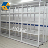 Selective Iron Teardrop Long Span Shelving Medium Duty Gondola Storage Racking