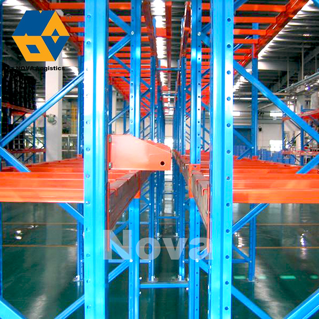 Warehouse Heavy Duty Storage Steel VNA Pallet Rack