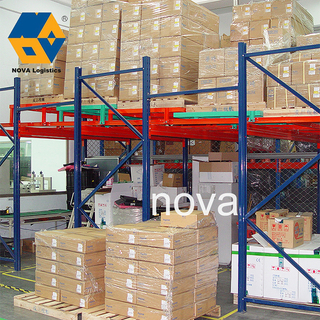 Warehouse Q235B Mabigat na Timbang na Storage Pallet Push Back Racking