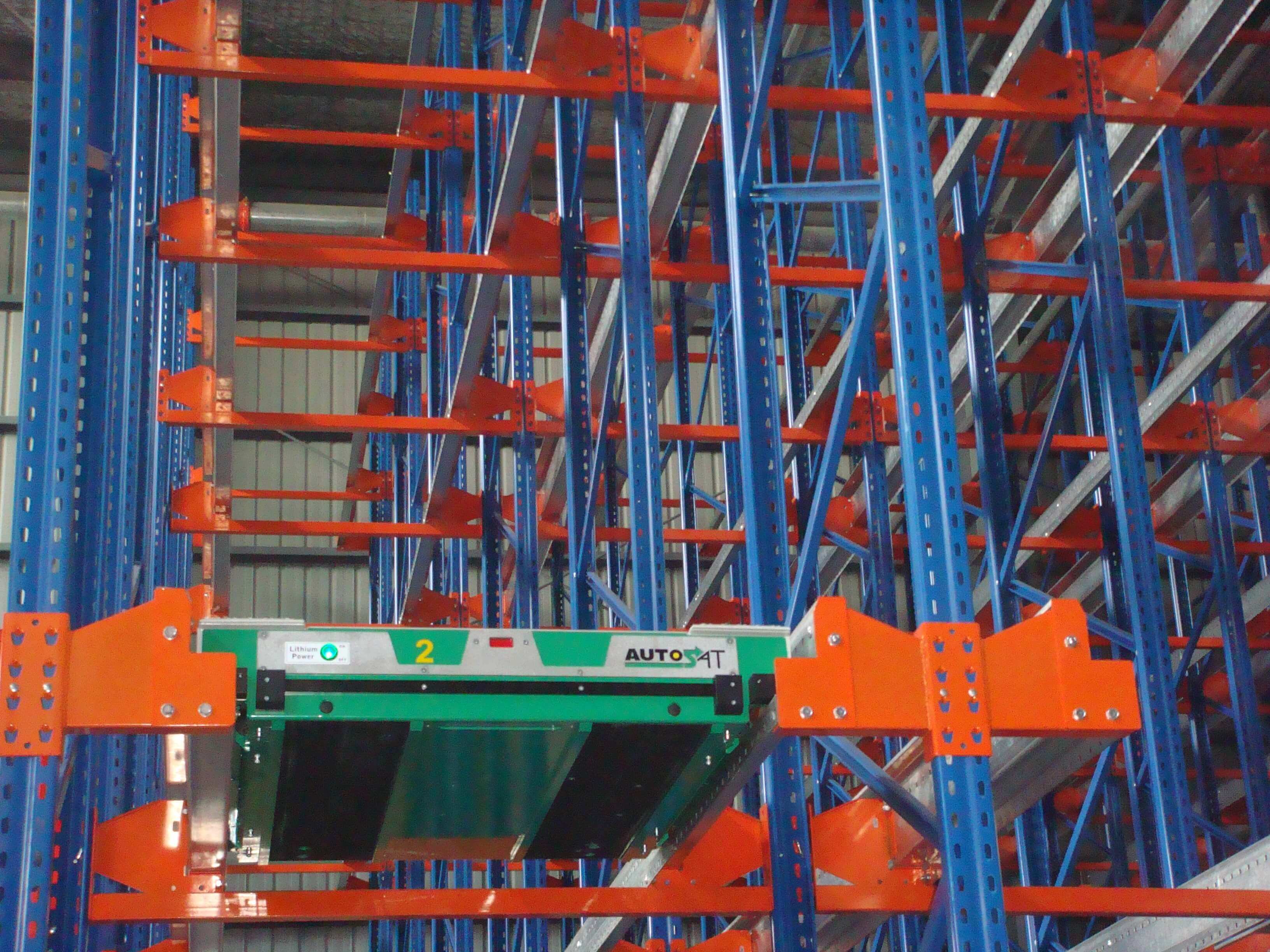 Automated Warehouse Storage Radio Shuttle Racking 