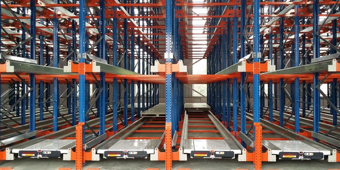 Warehouse Automatic Racking Radio Shuttle Pallet Rack Shuttle Racking System