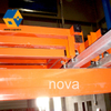 Warehouse Lifo Steel Heavy Duty Push Back Pallet Racking