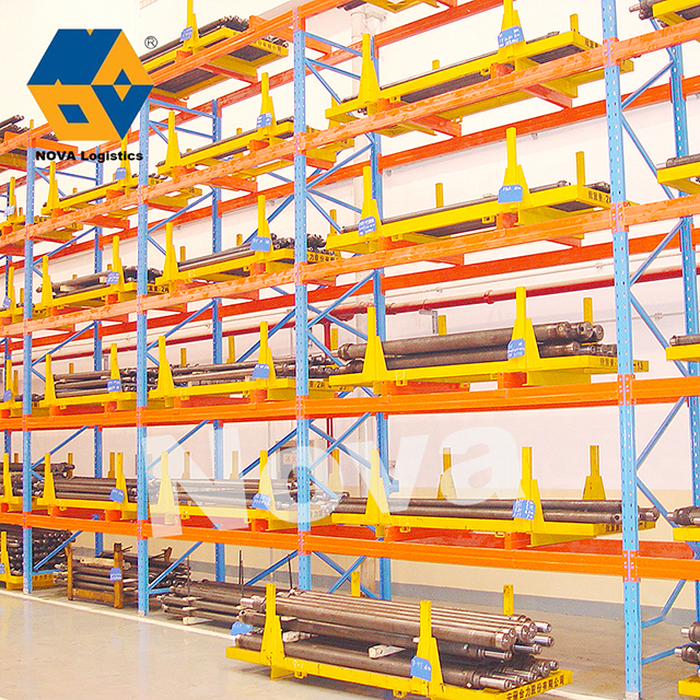 Imbakan ng Industriya Mabigat Timbang Steel Selective Pallet Rack