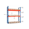 Direktang Nagbibigay ang Jiangsu Nanjing Nova Factory ng Metal Warehouse Storage Selective Pallet Rack 