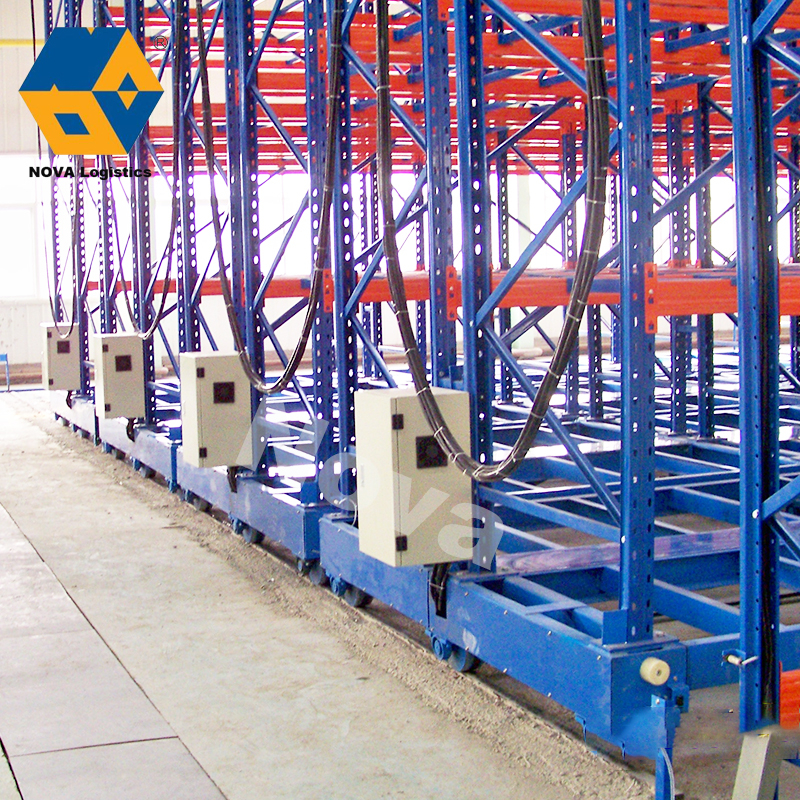 Paglipat ng Storage Pallet Heavy Duty Mobile Grow Racking